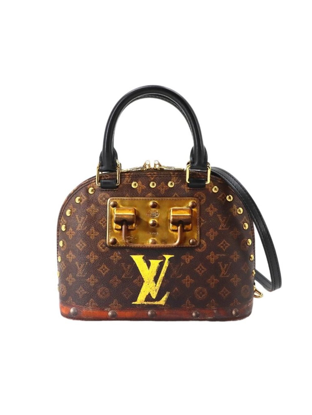 Louis Vuitton Monogram Alma BB Time Trunk Transformed 2-Way Bag